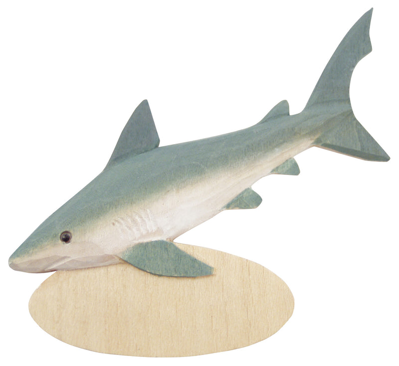 Magnet Hai aus Holz mit Gravurfeld Nr. 4211