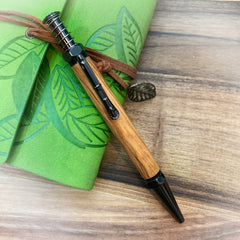 Kugelschreiber vom Kunstdrechsler aus Eschenholz Nr. HW3001
