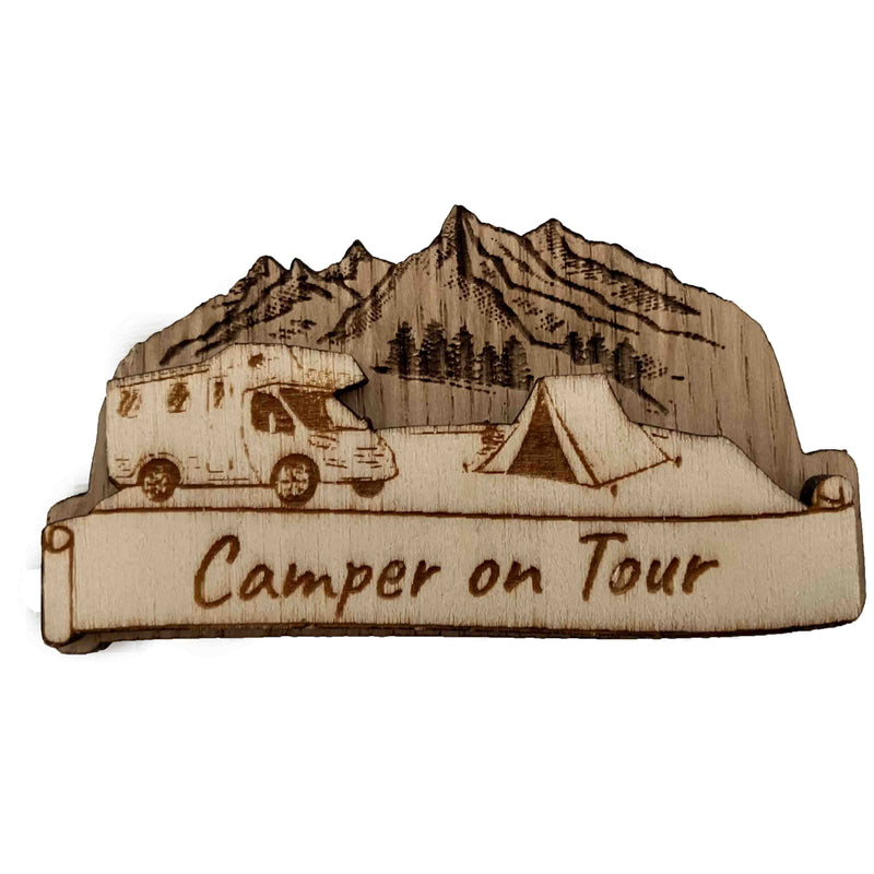 Magnet "Camper on Tour"