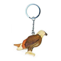 Schlüsselanhänger Adler aus Holz Nr. 019.140