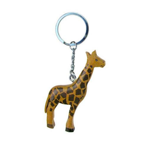 Schlüsselanhänger Giraffe aus Holz Nr. 019.141