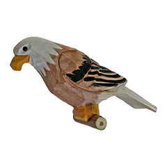 Vogel Weißkopfseeadler aus Lindenholz