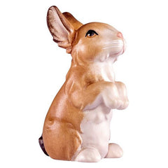 Hase stehend braun, Krippenfiguren 