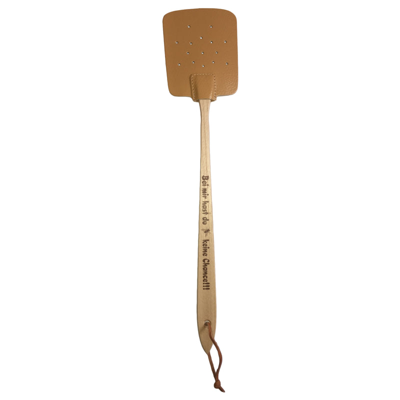 Fliegenklatsche "mit Spruch" 47 cm