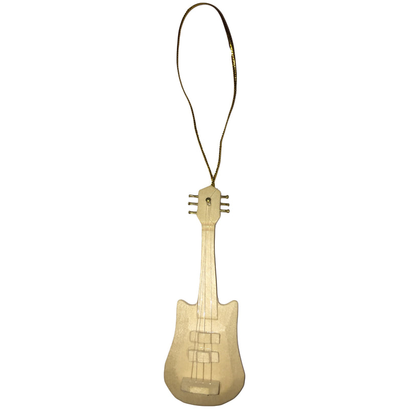 Baumschmuck E-Gitarre aus Holz