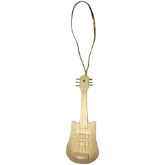 Baumschmuck E-Gitarre aus Holz