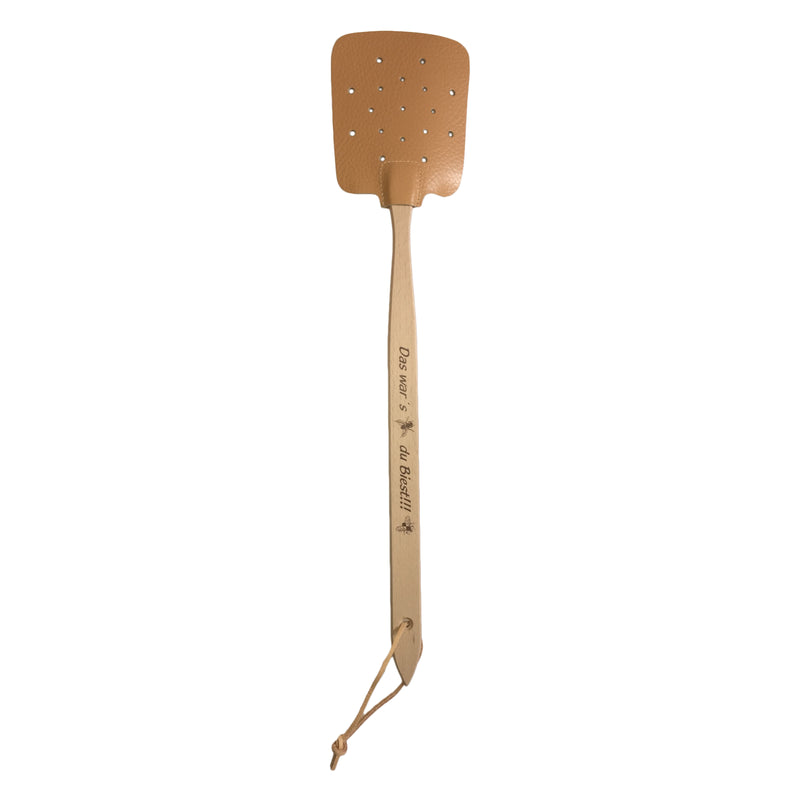 Fliegenklatsche "mit Spruch" 47 cm