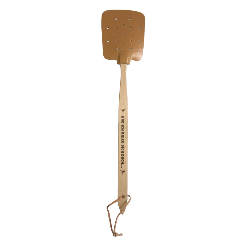 Fliegenklatsche "mit Spruch" 47 cm