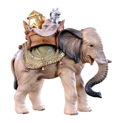 Elefant mit Gepäck, Krippenfiguren 