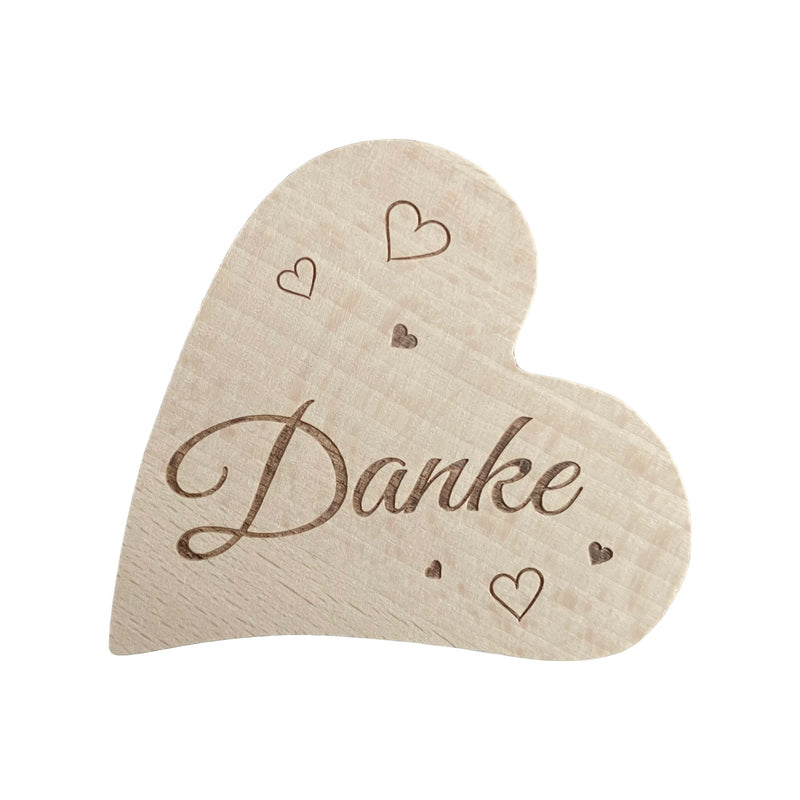 Bucheherz einfach "Danke"