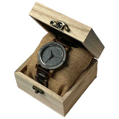 Holzuhr Herren Sial Elegance, Armbanduhr aus Holz Nr. SE553