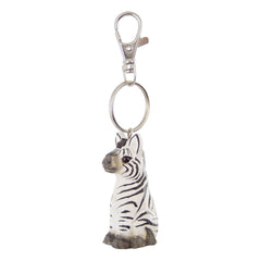 Schlüsselanhänger Zebra geschnitzt Nr. 013.250