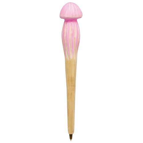 Kugelschreiber Qualle pink Nr. 013.131 aus Holz
