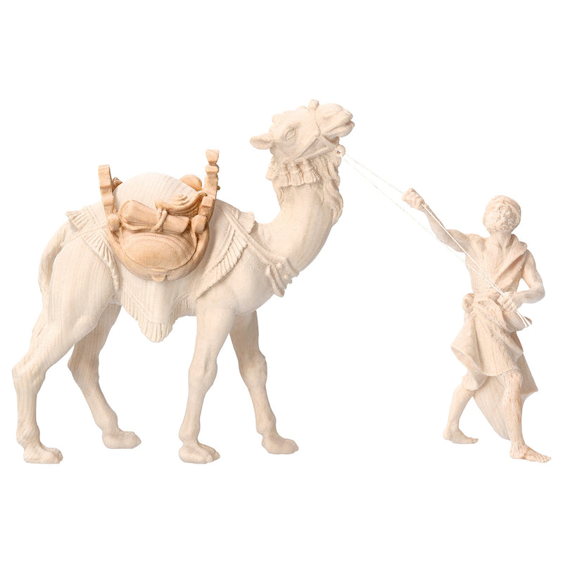 Sattel für Kamel aus Zirbenholz, Krippenfiguren "Berg Zirbe"