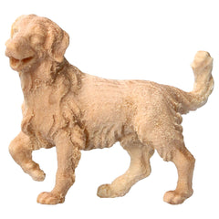 Hirtenhund aus Zirbenholz, Krippenfiguren 