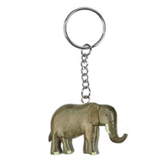 Schlüsselanhänger Elefant aus Holz Nr. 019.001