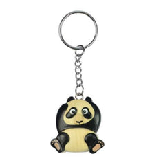 Schlüsselanhänger Panda aus Holz Nr. 019.007