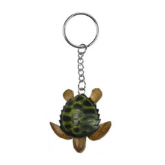 Schlüsselanhänger Schildkröte aus Holz Nr. 019.018