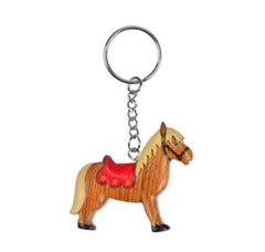 Schlüsselanhänger Pferd aus Holz Nr. 019.036