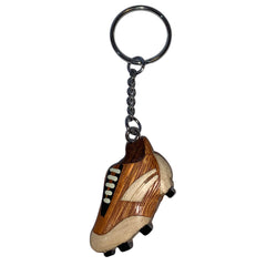 Schlüsselanhänger Fußballschuh aus Holz Nr. 019.068