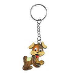 Schlüsselanhänger Hund aus Holz Nr. 019.093