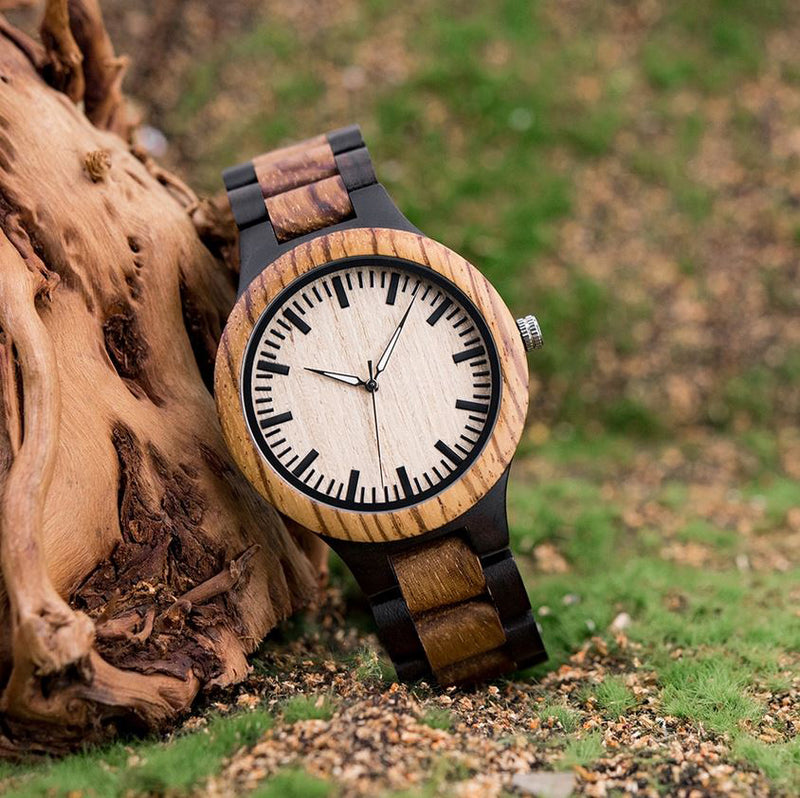 Holzuhren - Armbanduhren aus Holz Holzwaren Spangler 
