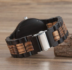 Holzuhr Herren Sial Elegance, Armbanduhr aus Holz Nr. SE507