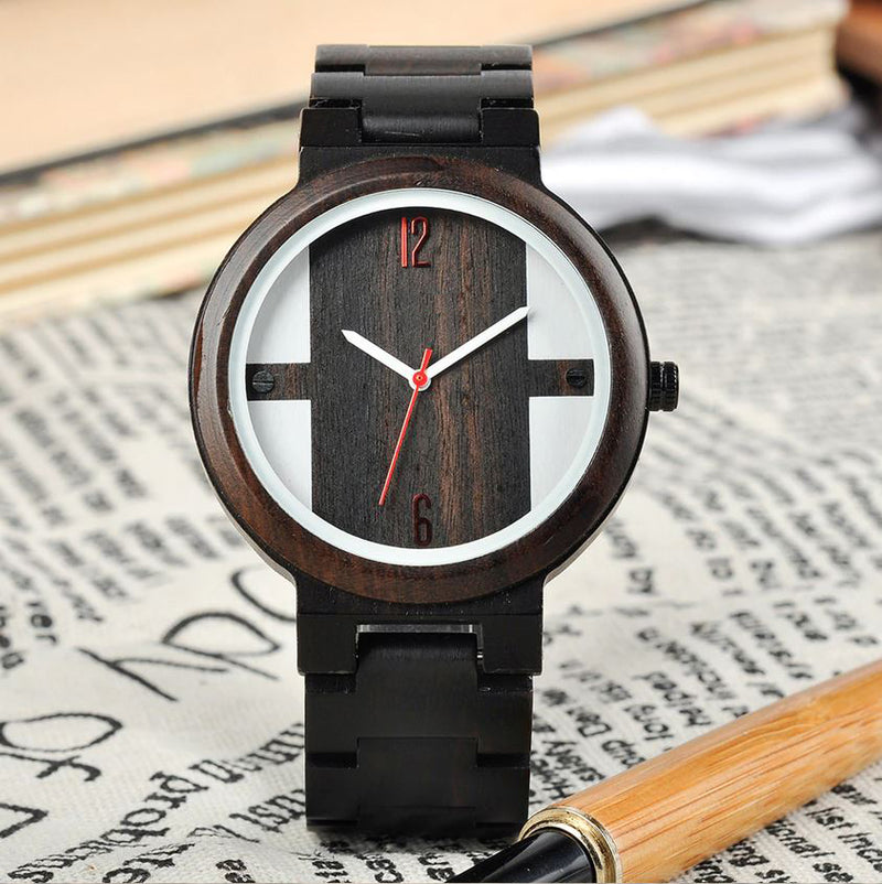 Holzuhr Herren Sial Elegance, Armbanduhr aus Holz Nr. SE525