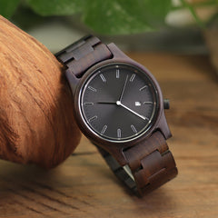 Holzuhr Herren Sial Elegance, Armbanduhr aus Holz Nr. SE531