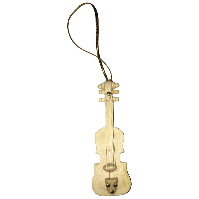 Baumschmuck Geige aus Holz Nr. B-02