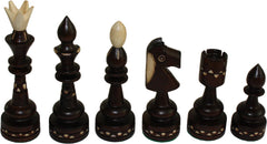 Schach mit Figuren, Nr. 119 aus Holz, Schachspiel 54x54x3 cm