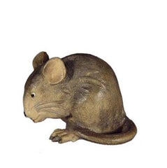 Maus bückend Nr. 1085 aus Ahornholz