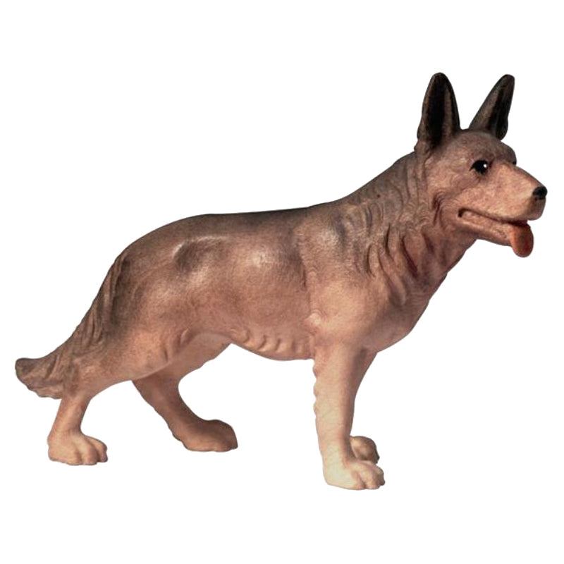 Schäferhund aus Ahornholz, Krippenfiguren "Mirja"