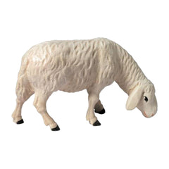 Schaf grasend aus Ahornholz, Krippenfiguren 