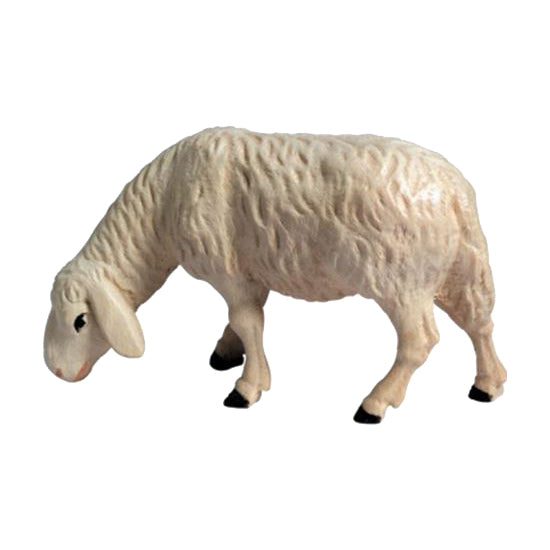 Schaf grasend links aus Ahornholz, Krippenfiguren "Mirja"