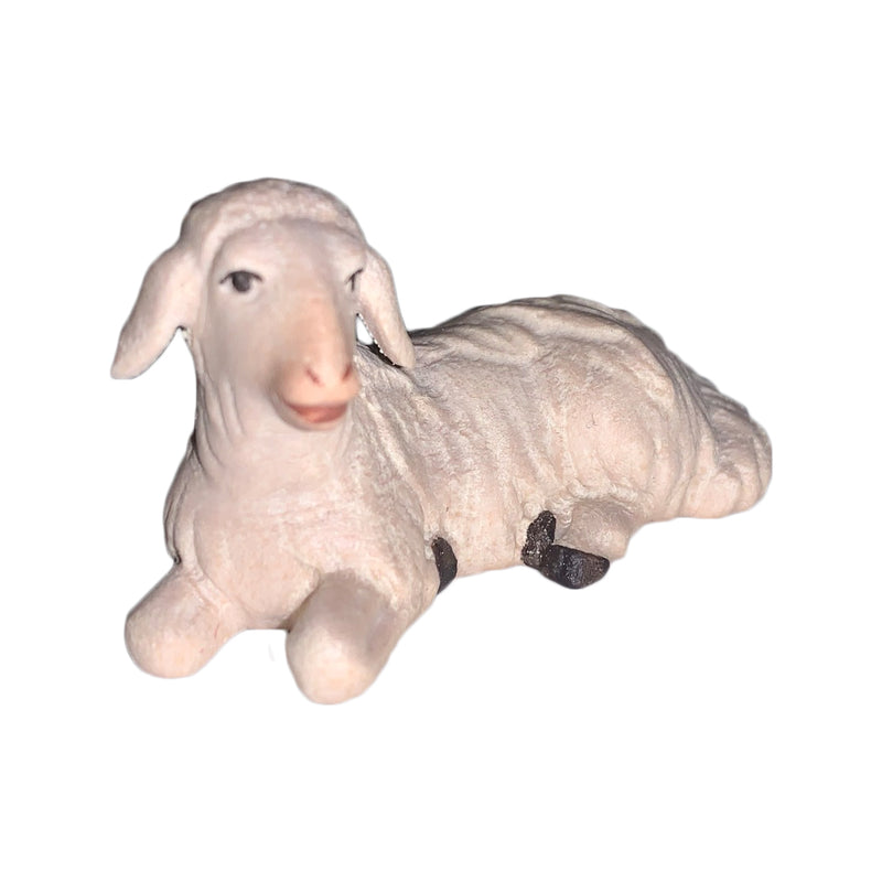 Schaf liegend Nr. 55 aus Ahornholz, Krippenfiguren "Thomas"