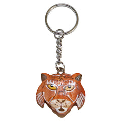 Schlüsselanhänger Tiger aus Holz Nr. 019.120