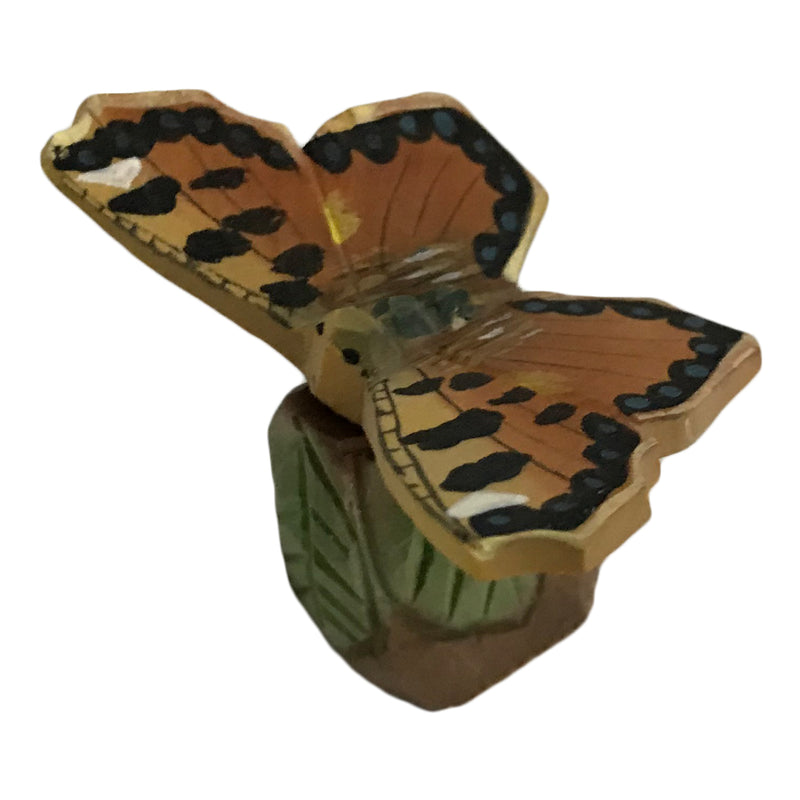 Handgeschnitzte Schmetterlinge aus Holz Nr. TS104-TS109